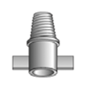 Netafim 03228-B Threaded Adapter 3/8 in - Fittings